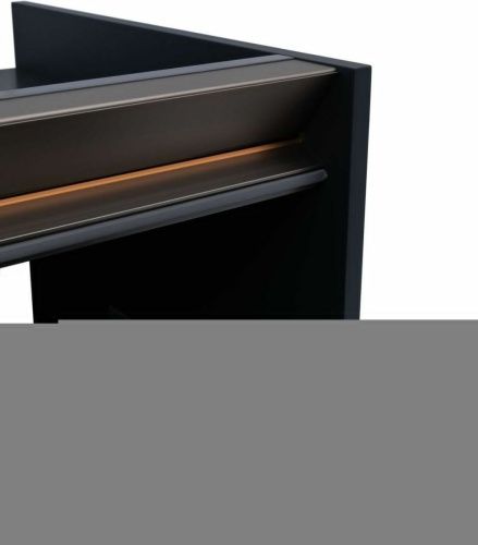 Тумба под раковину Allen Brau Activity 1.34013.AM 90х50 подвесная цвет черный - фото 4