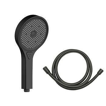 Душевой гарнитур Vincea  VSHN-42HMB настенный черный