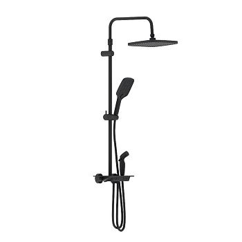 Душевая стойка Damixa Gala 953770300 настенная цвет черный