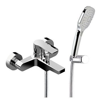 Смеситель для ванны Daniel Reflex RX610-CR настенный хром