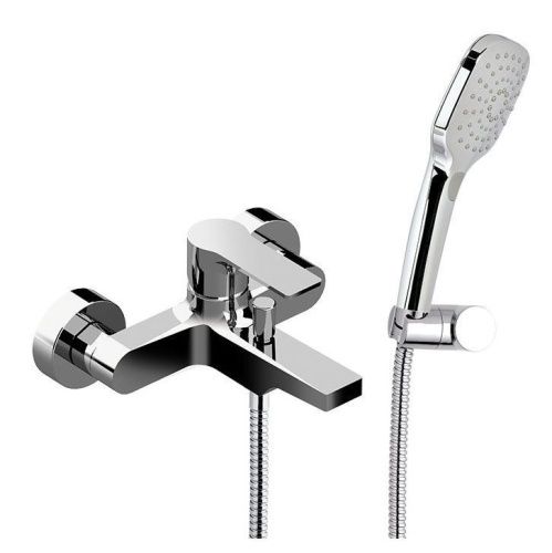 Смеситель для ванны Daniel Reflex RX610-CR настенный хром