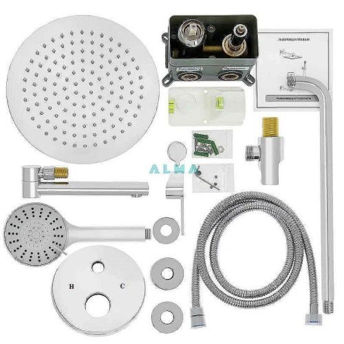 Душевая система ALMAes Ruver TVZ-8828 встраиваемая в стену цвет хром - фото 3