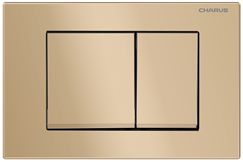 Клавиша смыва механическая CHARUS Minimalista FP.310.51.01 цвет бежевый