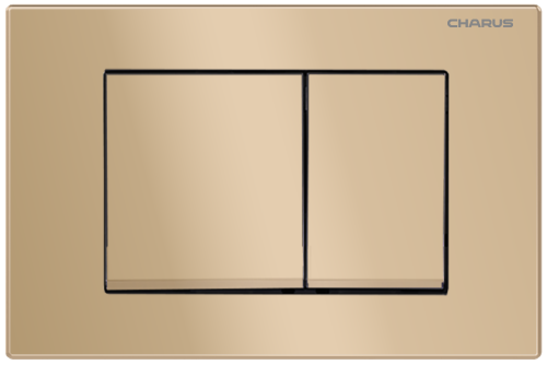 Клавиша смыва механическая CHARUS Minimalista FP.310.51.01 цвет бежевый