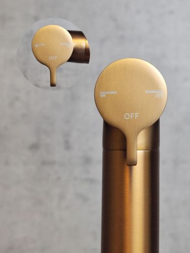 Гигиеническая лейка AltroBagno Modern AltroBagnoModern060207BC цвет медь - фото 3