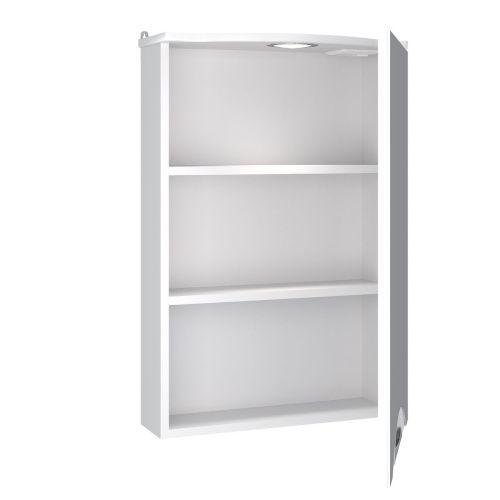 Зеркало-шкаф Runo ИБИЦА 00000001075 50х80 подвесной цвет белый - фото 2