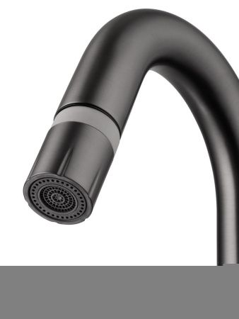 Смеситель Wonzon & Woghand WW-FE01L212-BGG на раковину серый