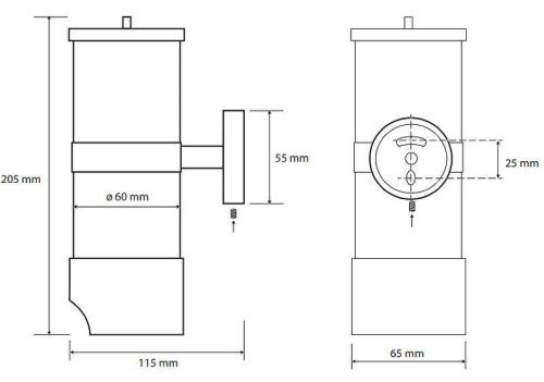 Бумагодержатель Bemeta BRILO 161112042 - фото 2