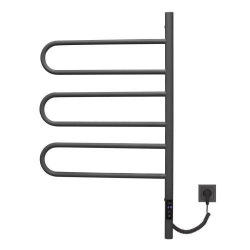 Полотенцесушитель Vincea VTD-1R2CGE 52х79 электрический графит - фото 2