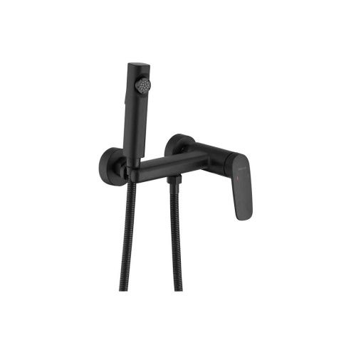 Гигиенический душ со смесителем Shevanik S8505H-1 черный - фото 2