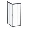 Душевой уголок Am.Pm Gem S W93G-404-100280-BT 100х80 стекло прозрачное профиль черный без поддона