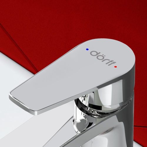 Смеситель Dorff Prime D4002100 на раковину хром - фото 5