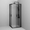 Душевой уголок Am.Pm Gem W90G-403-8080-BT 80х80 стекло прозрачное профиль черный без поддона