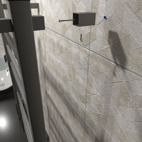 Полотенцесушитель электрический Маргроид 8110 профильный 8110-8050-5179-7024 55х80 серый - фото 5