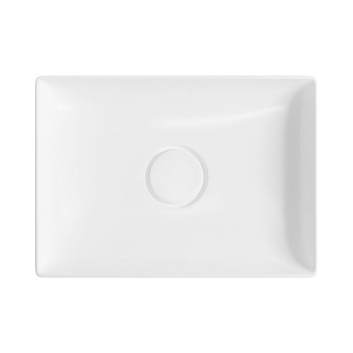 Раковина из сантехнического фарфора Wellsee Pure BY Wellsee 150702000 50х40 накладная цвет белый без отверстий под смеситель - фото 3