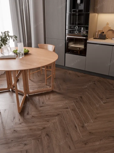 Кварцвиниловая плитка Norland Lagom Parquet LVT 1034-09 Sterk толщина 0.2 см 34 класс 590х118 - фото 4