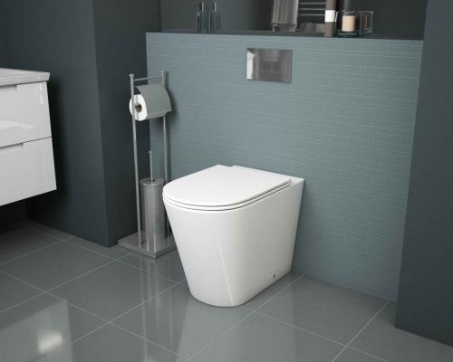 Унитаз приставной Grossman Санфаянс GR-PR4450S белый с сиденьем микролифт безободковый каскадный смыв - фото 2