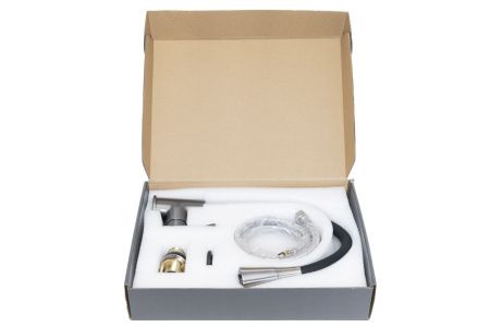 Смеситель для кухни Stella Polar Тулуза S3865-2 SP-00001979 на мойку оружейная сталь