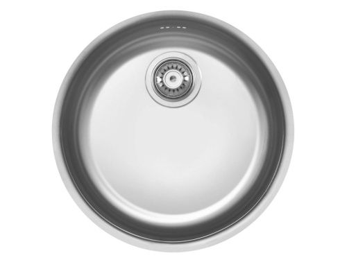 Кухонная мойка Ukinox Модерн MOP420 -GT8C 40х40 цвет хром поверхность полированная - фото 2