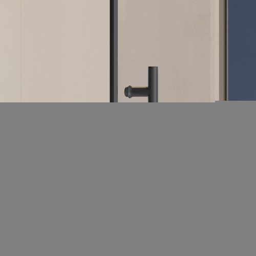 Душевая дверь RGW Hotel 350601212-14 120х195 стекло прозрачное профиль черный - фото 3