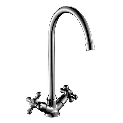 Смеситель для кухни Rossinka H H02-72R на мойку хром