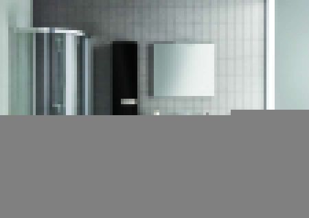 Тумба под раковину Roca Victoria Nord Black Edition ZRU9000097 80х50 подвесная цвет черный