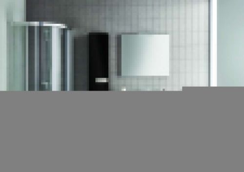 Шкаф-пенал Roca Victoria Nord Black Edition ZRU9000095 30х150 подвесной цвет черный - фото 2