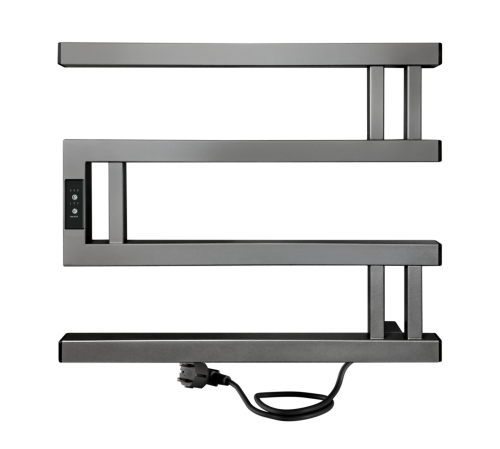 Полотенцесушитель электрический Indigo Muza DGM40-50GFMRt 50х45 серый - фото 4