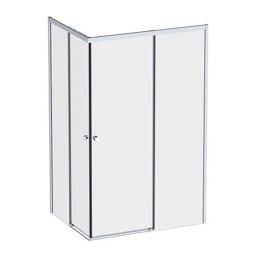 Душевой уголок Am.Pm X-Joy W94G-403-12090-MТ 120х90 стекло прозрачное профиль хром без поддона - фото 2