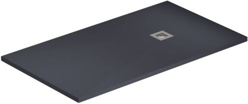 Душевой поддон из искусственного камня Allen Brau Priority 8.31011-AM 160х90 черный без каркаса - фото 2