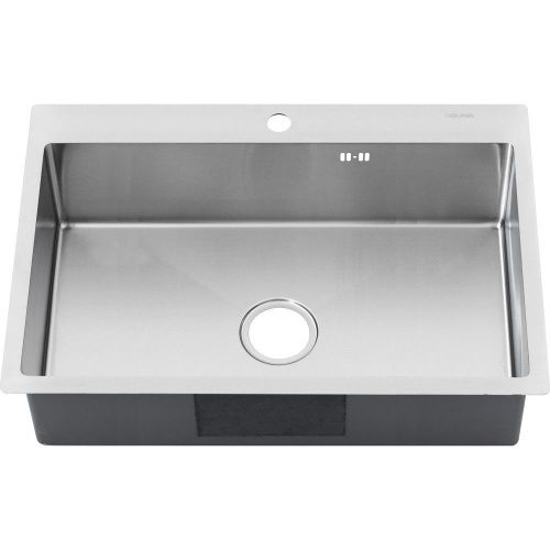 Кухонная мойка Melana ProfLine MLN-R7050H 70х50 цвет серый поверхность матовая - фото 3