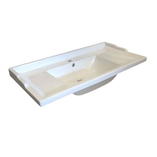 Тумба с раковиной Comforty Тбилиси 00003132630CF 90х50 напольная цвет белый - фото 3