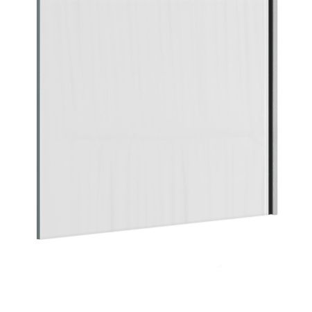 Шторка на ванну Teymi Timo T00270 60х140 стекло прозрачное профиль хром ориентация универсальная