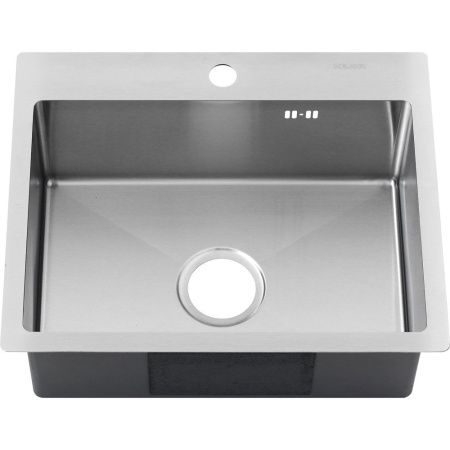 Кухонная мойка Melana ProfLine MLN-R5343H 55х45 цвет серый поверхность матовая
