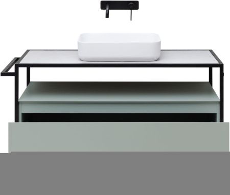 Тумба под раковину Allen Brau Priority 1.31004.PWM 120х50 напольная цвет зеленый