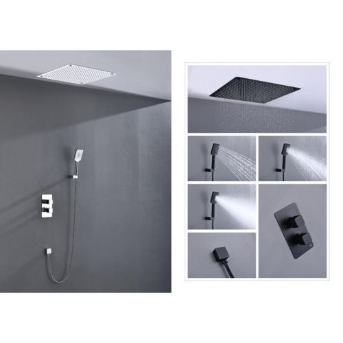 Душевая система Timo Petruma SX-5029/00SM встраиваемая в стену цвет хром с термостатом - фото 2