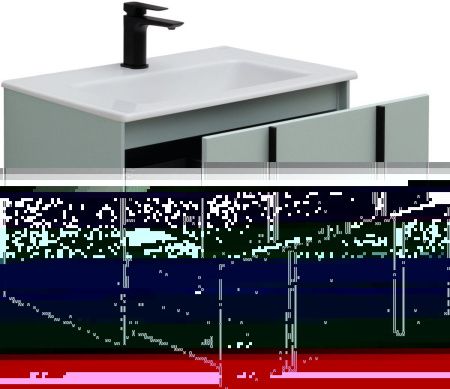 Тумба под раковину Allen Brau Reality 1.32004.PWM 70х50 подвесная цвет зеленый