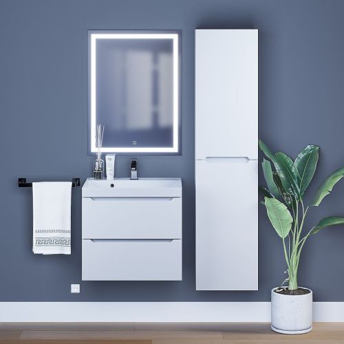 Шкаф-пенал Uperwood Tanos 29102021491 30х150 подвесной цвет белый - фото 4