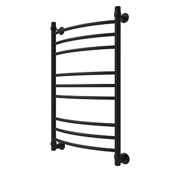 Полотенцесушитель водяной Veconi Nemi-A N8040B-A 40х80 черный