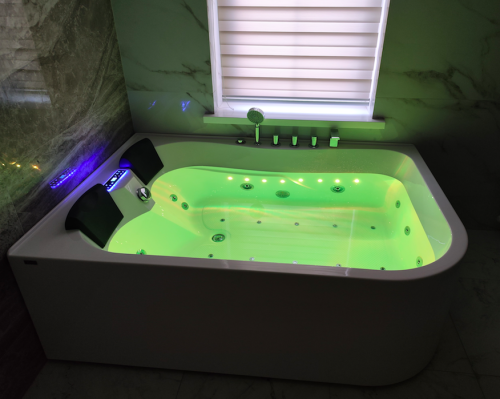 Ванна акриловая Frank 2015110 170х120 угловая асимметричная с каркасом - фото 5