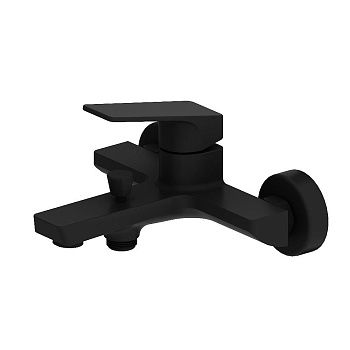 Смеситель для ванны и душа Damixa Merkur 401000300 настенный черный