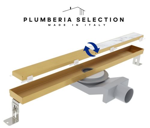 Душевой лоток Plumberia Selection PSL LINEAR PSL90OB - фото 3