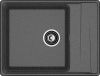 Кухонная мойка Granfest Level LV-660L графит 65х50 цвет серый поверхность матовая