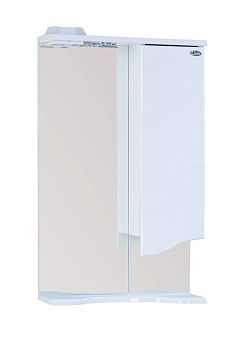 Зеркало-шкаф Onika Лайн 204802 50х80 подвесной цвет белый