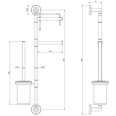 Стойка Langberger Accessories 70182