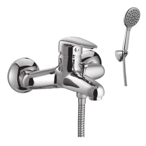 Смеситель для ванны LeMark Pramen LM3302C настенный хром