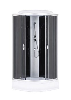Душевая кабина Taliente TA-9091G 90х90 четверть круга с крышей ориентация универсальная
