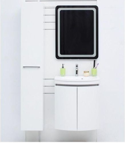 Тумба с раковиной De Aqua Токката 167128 60х40 напольная цвет белый - фото 4