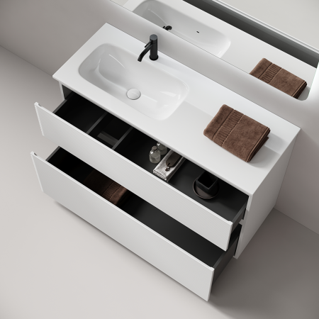 Тумба под раковину Sancos FOLK Floor FL120FLW 120х40 напольная цвет белый