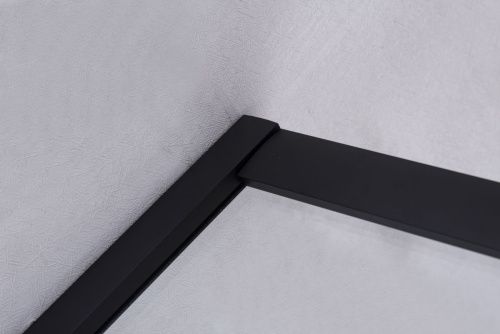 Душевой уголок Niagara Nova 68110811BLACK 120х90 стекло прозрачное профиль черный без поддона - фото 4